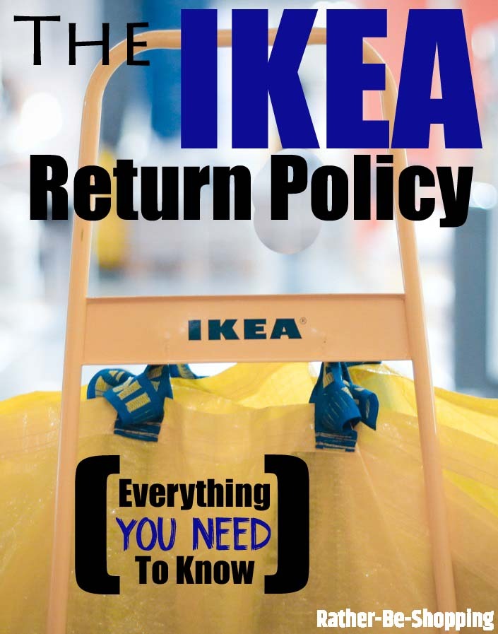 Ikea return policy