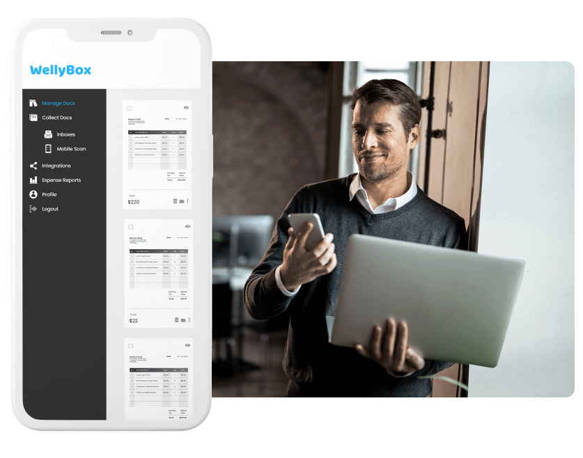 WellyBox receipt keeper for small businesses
