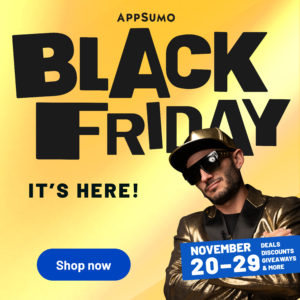 Black Friday AppSumo Deals