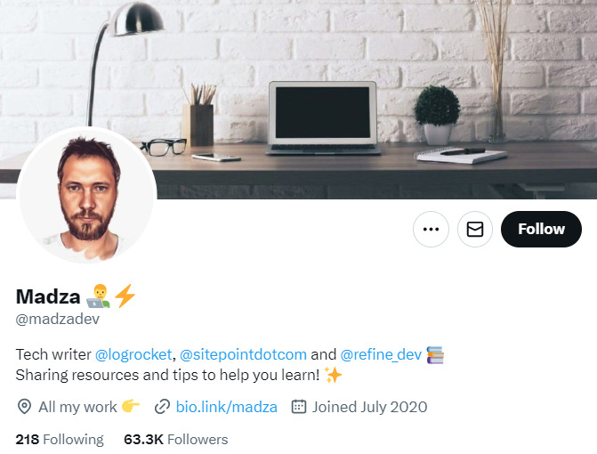 Madza 👨💻⚡ (@madzadev)