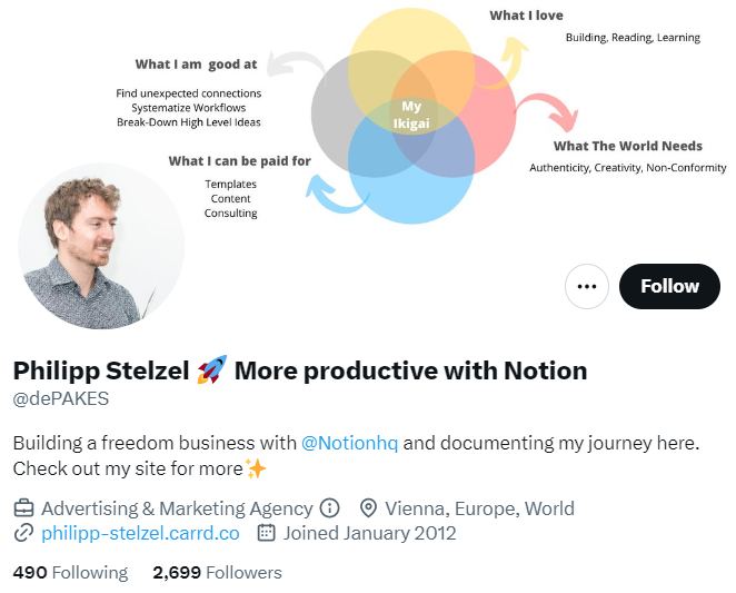 Philipp Stelzel 🚀 More productive with Notion @dePAKES